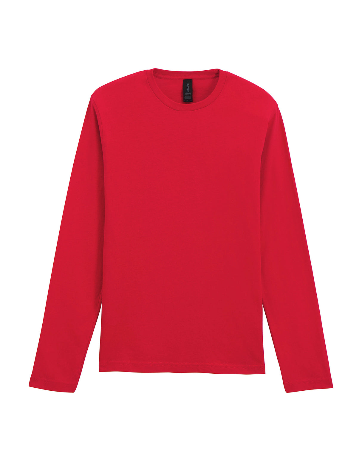 Långärmad T-Shirt Softstyle Röd