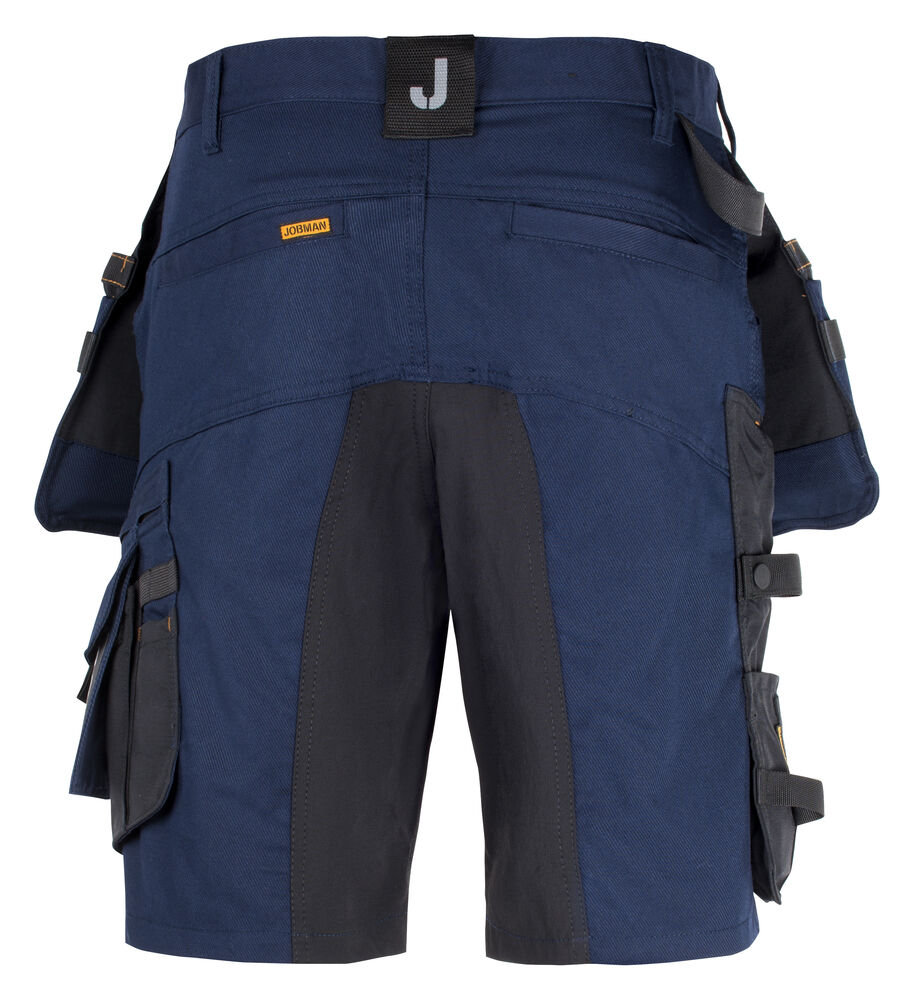 2168 Hantverksshorts Stretch Marin/Svart