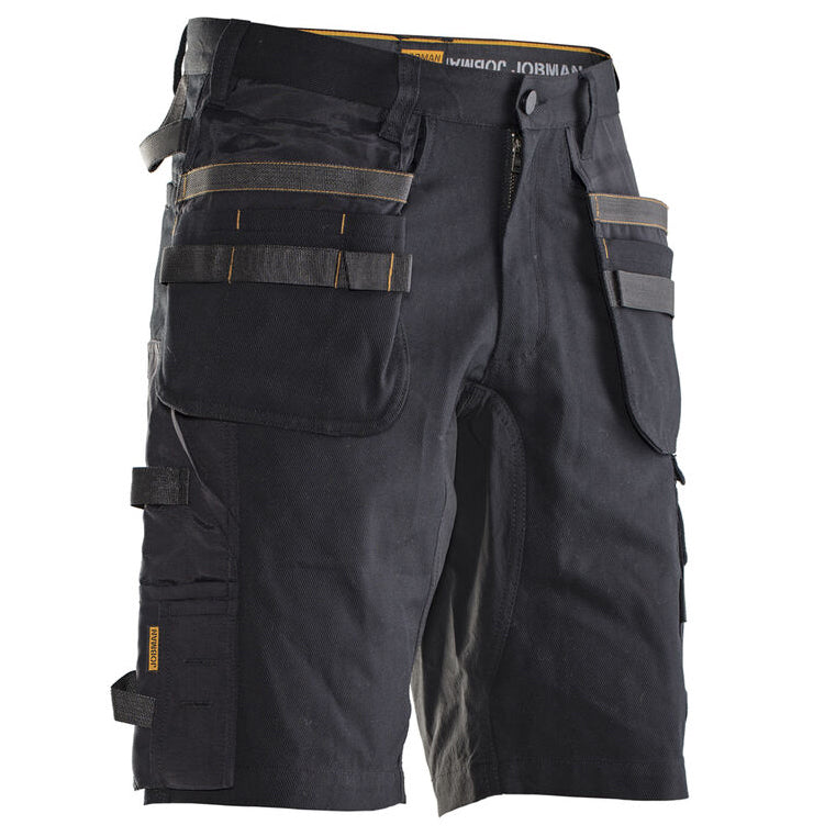 2168 Hantverksshorts Stretch Svart