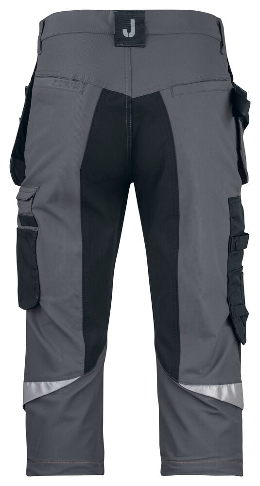 2195 Piratbyxa Stretch Mörkgrå/Svart