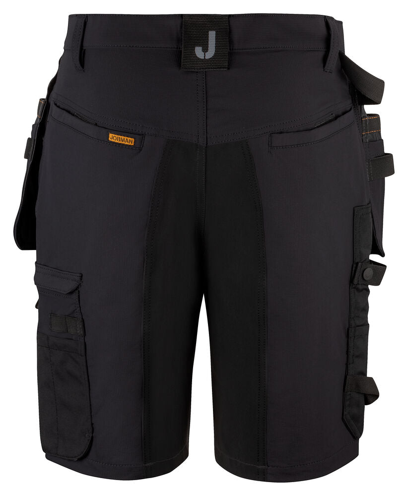 2196 Hantverksshorts Stretch Svart