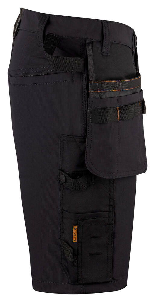 2196 Hantverksshorts Stretch Svart