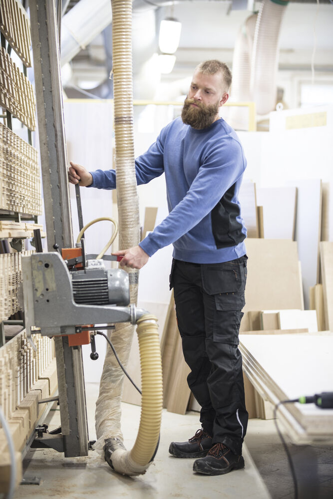 2322 Hantverksbyxa Svart