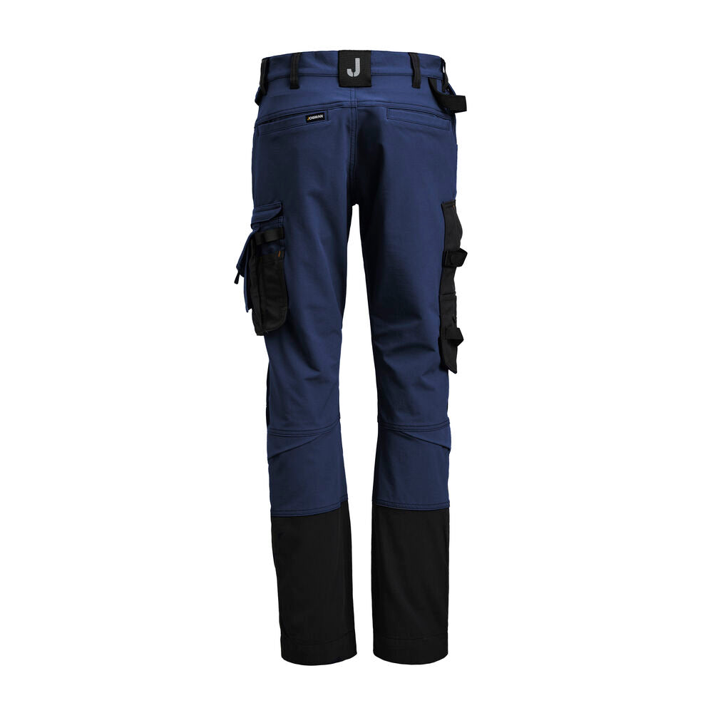 2371 Hantverksbyxa Stretch Dam Navy/Svart