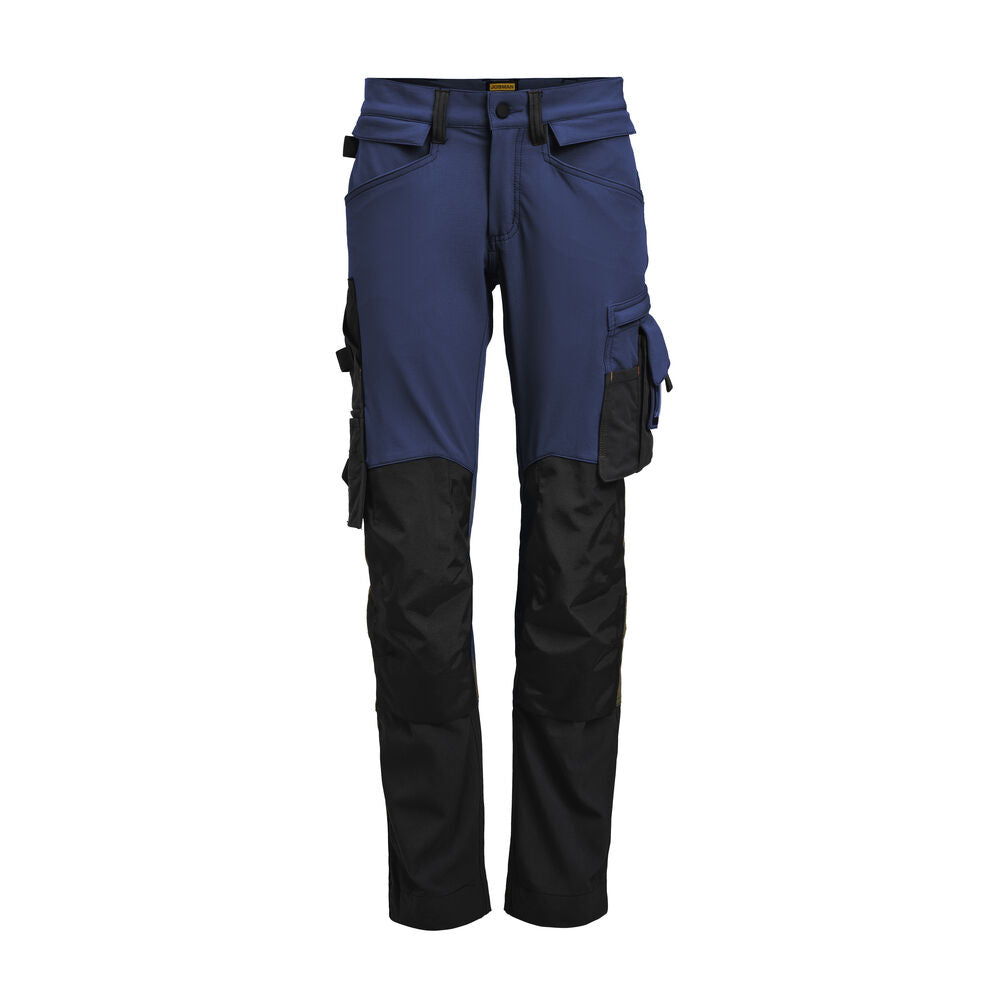 2371 Hantverksbyxa Stretch Dam Navy/Svart