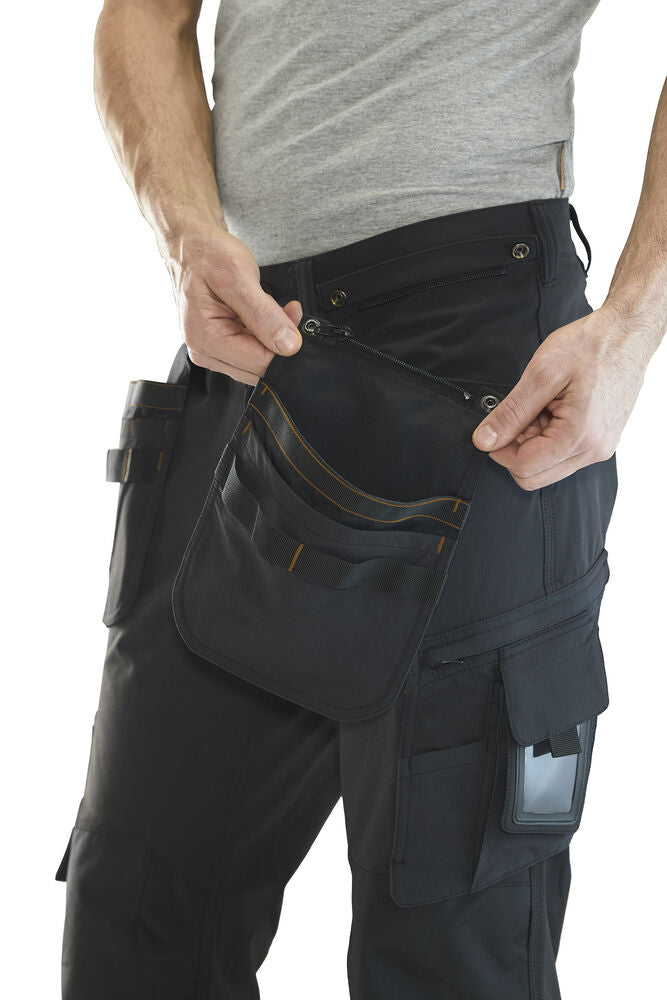 2391 Hantverksbyxa Stretch Navy/Svart