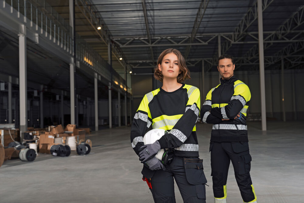 2392 Hantverksbyxa Stretch Varsel