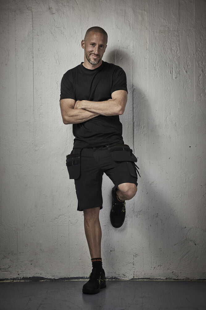 2397 Hantverksshorts Stretch Svart