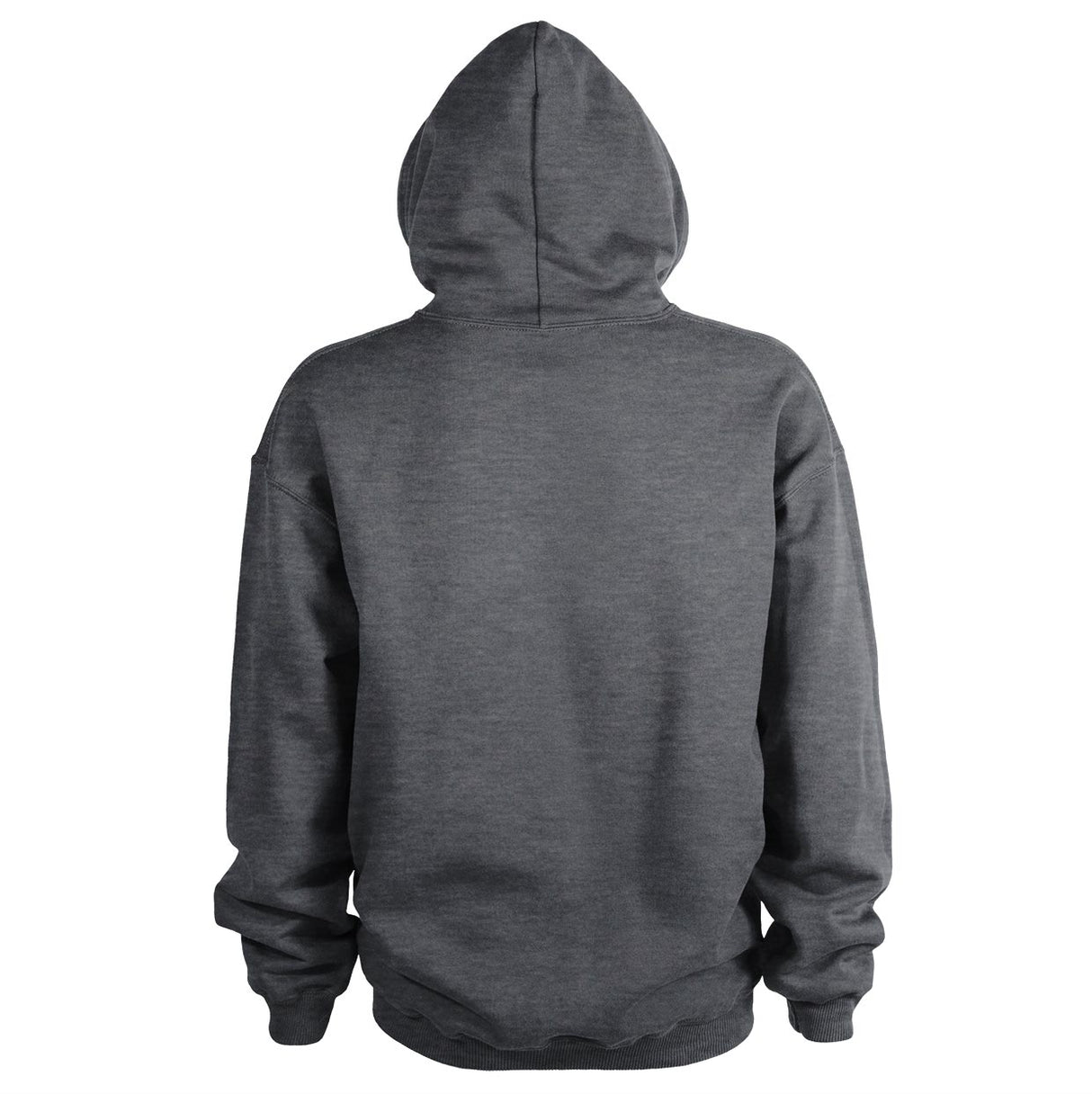 Huvtröja Softstyle Mörkgrå Melerad