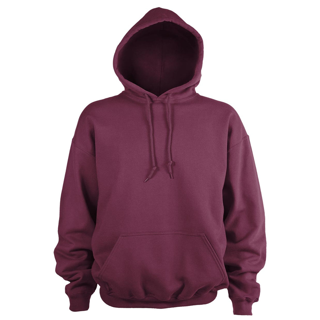 Huvtröja Softstyle Vinröd