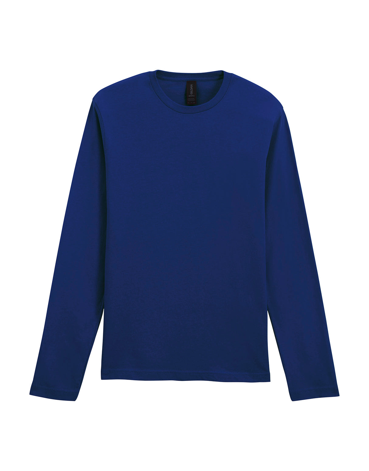 Långärmad T-Shirt Softstyle Marinblå