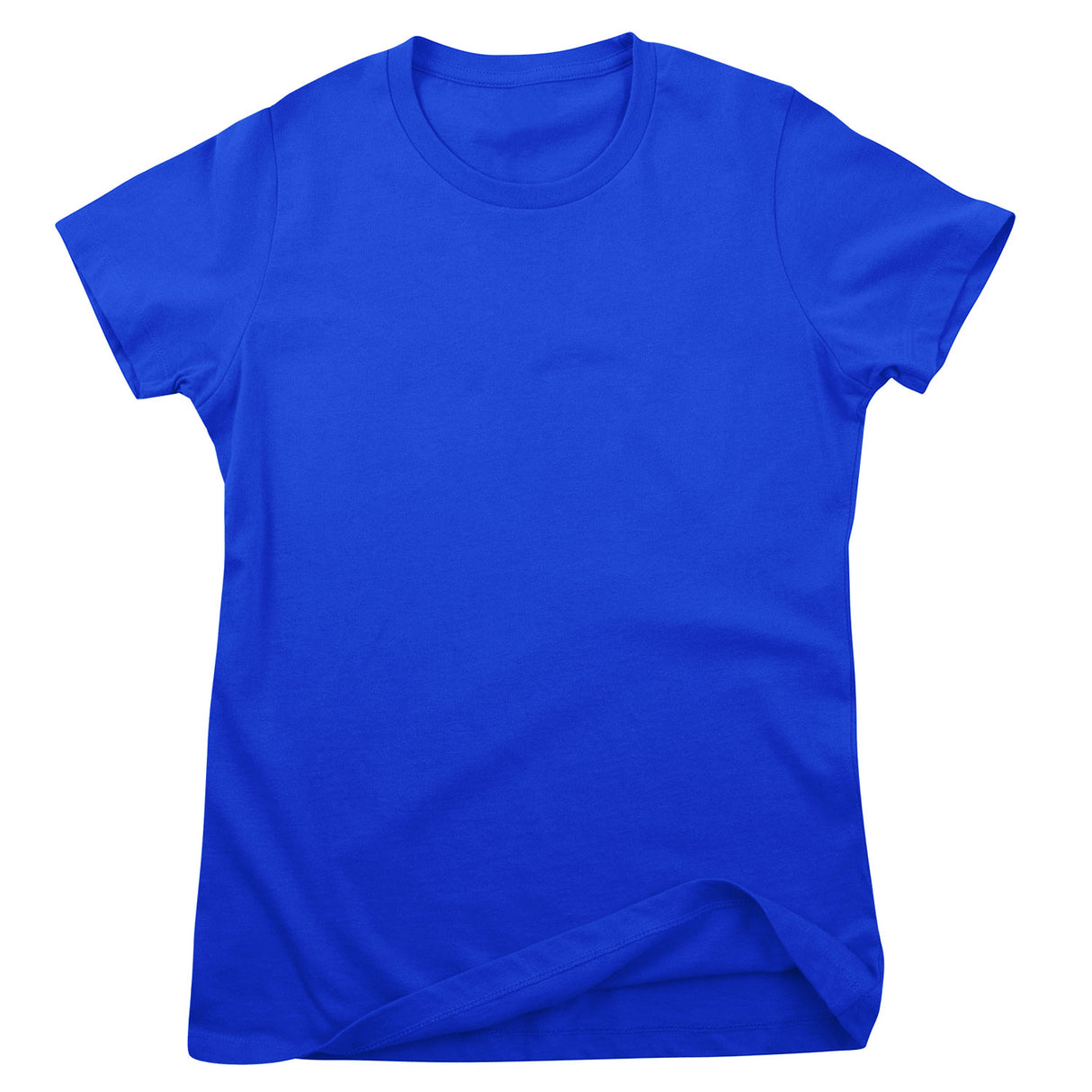 Dam T-Shirt Softstyle Blå