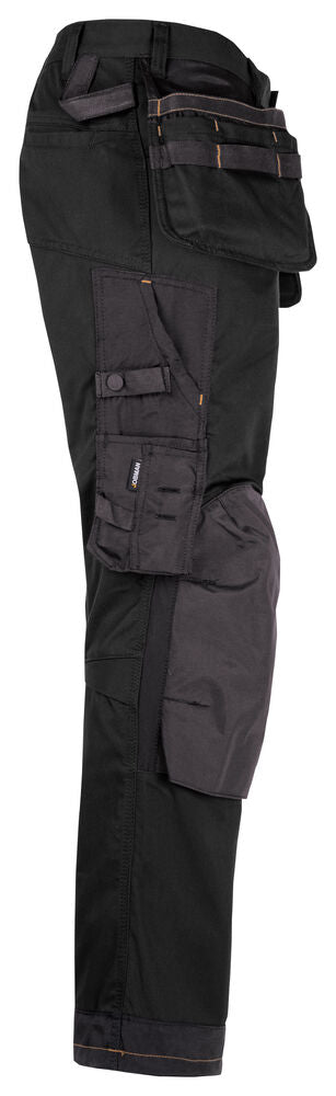 2164 Hantverksbyxa Stretch Svart