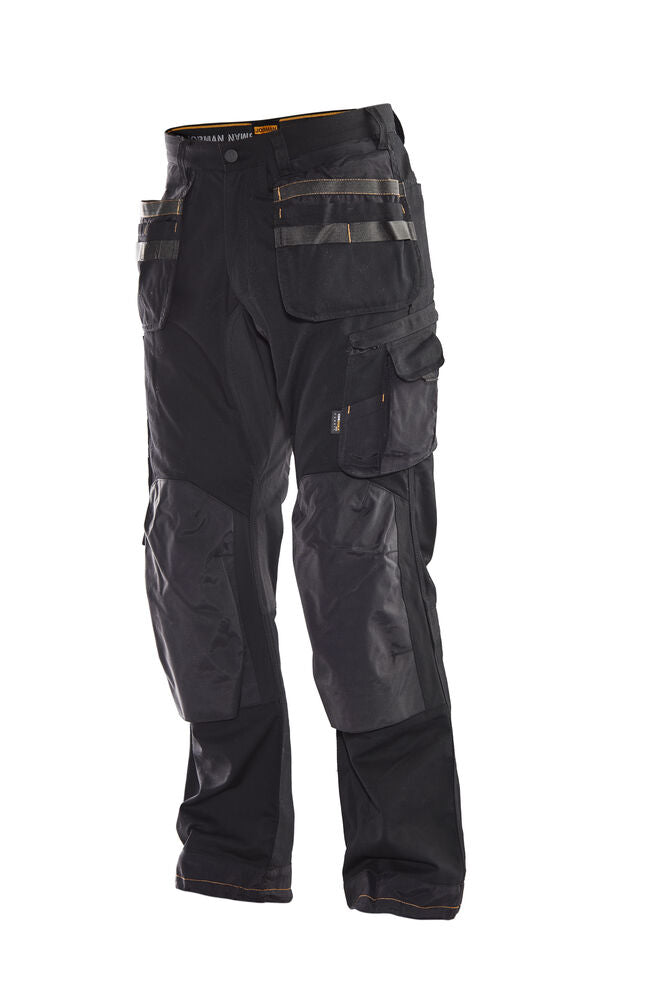 2164 Hantverksbyxa Stretch Svart