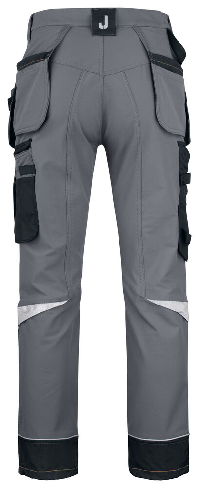 2191 Hantverksbyxa Stretch Grå/Svart