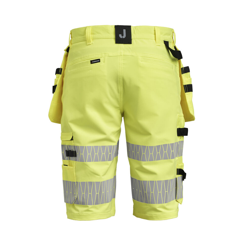 2296 Hantverksshorts Stretch Varsel Gul