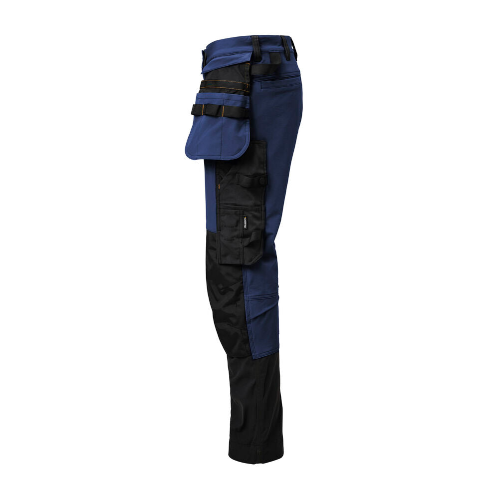 2371 Hantverksbyxa Stretch Dam Navy/Svart