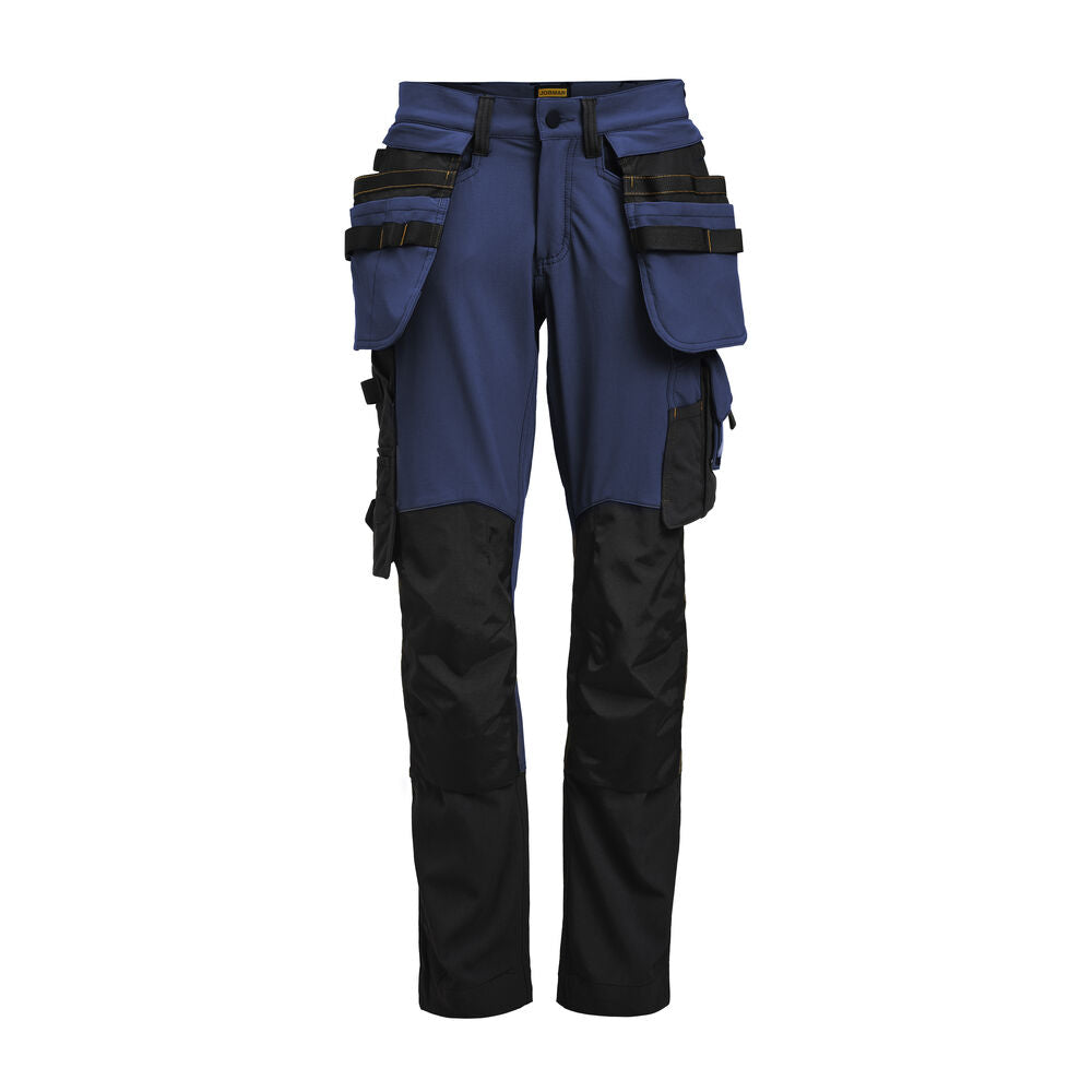 2371 Hantverksbyxa Stretch Dam Navy/Svart