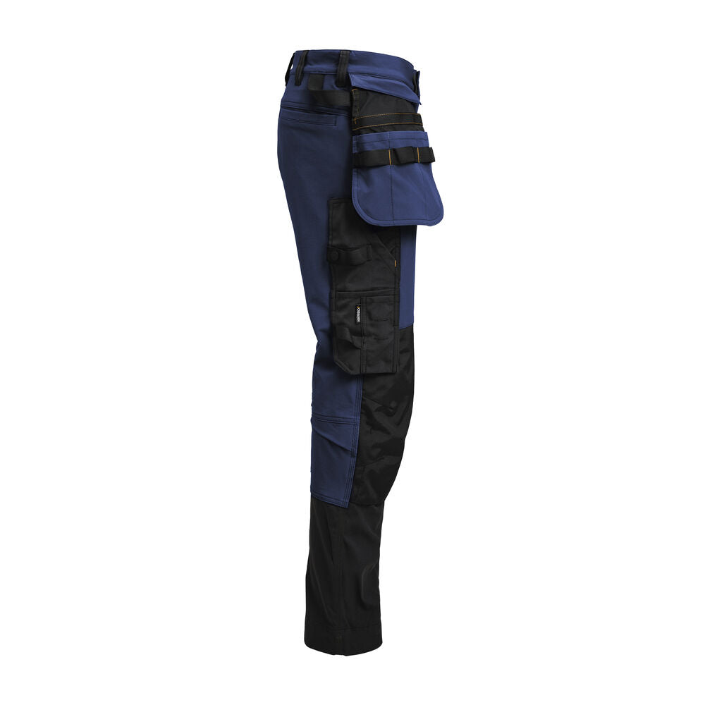 2371 Hantverksbyxa Stretch Dam Navy/Svart