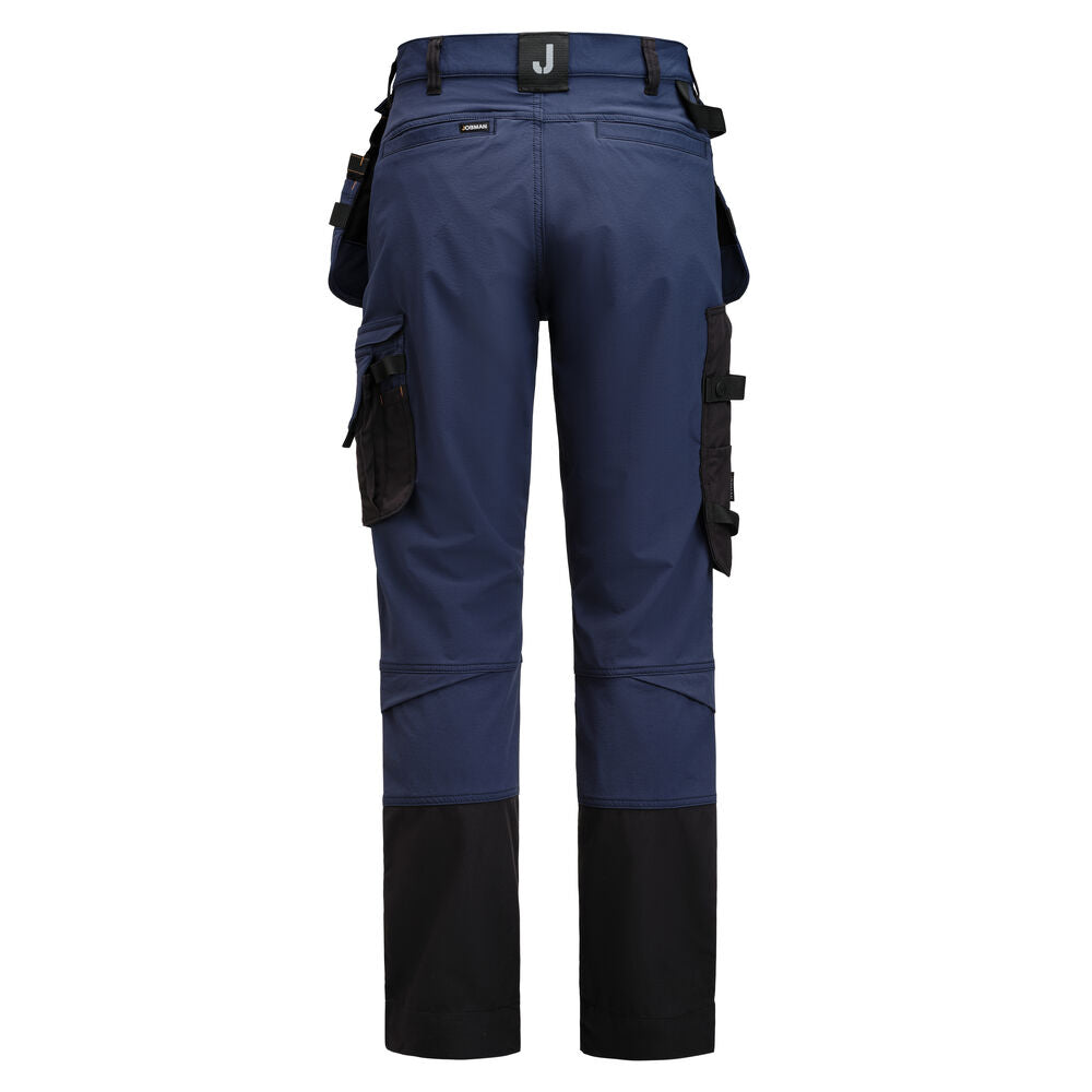 2391 Hantverksbyxa Stretch Navy/Svart