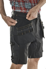 2397 Hantverksshorts Stretch Svart