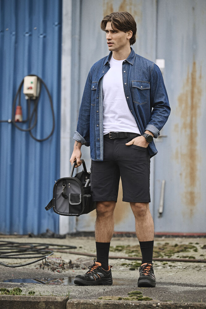 2718 Serviceshorts Stretch Svart